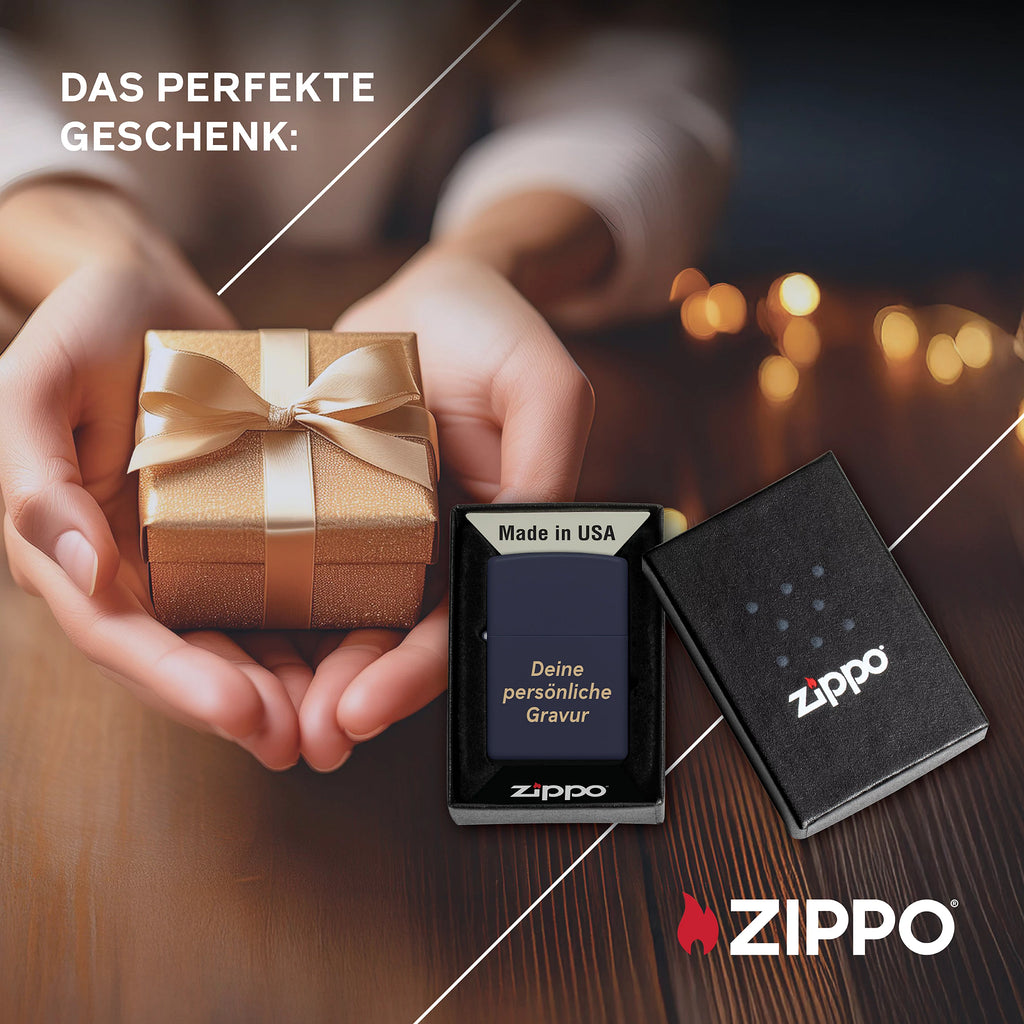 PL ZIPPO 239 NAVY BLUE MATTE