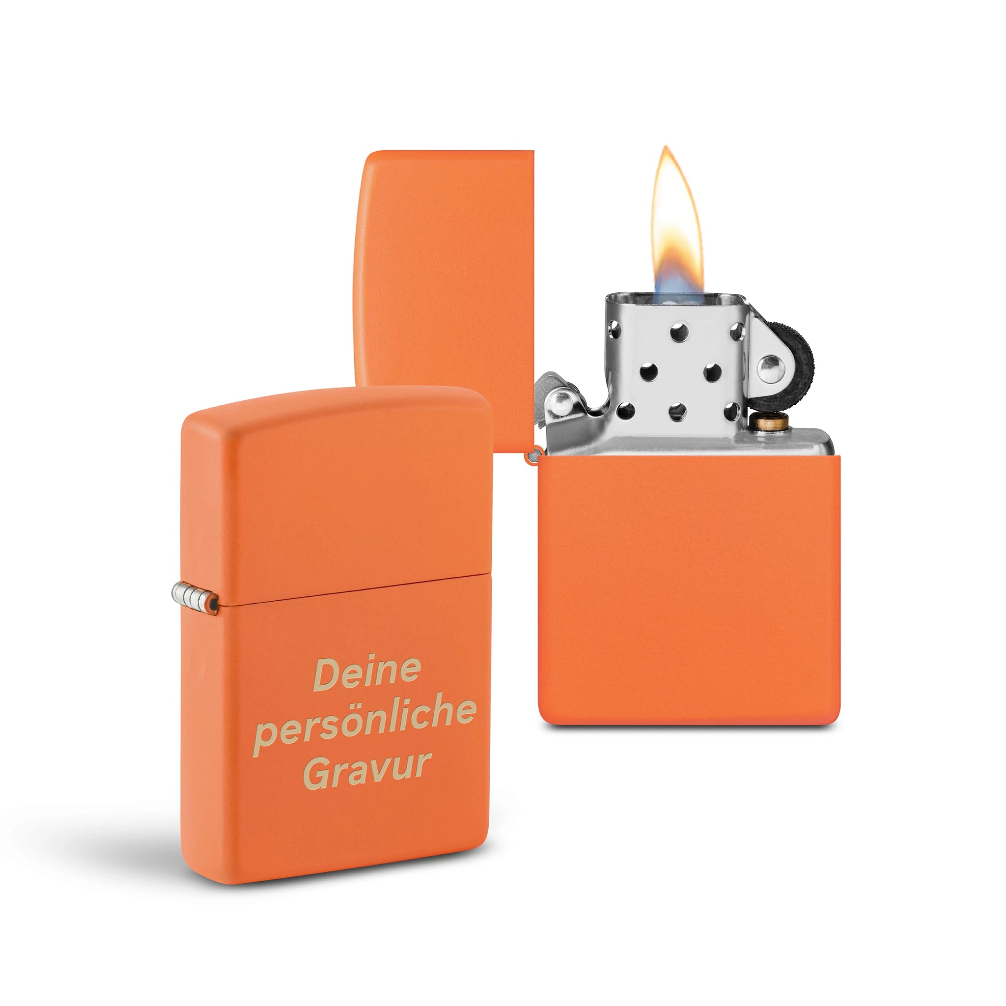 PL ZIPPO 231 ORANGE MATTE