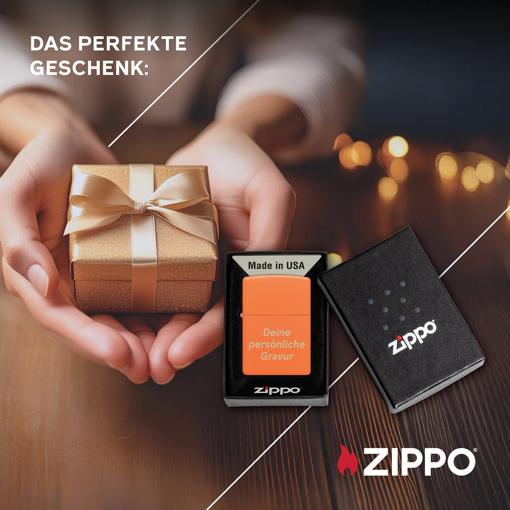 PL ZIPPO 231 ORANGE MATTE