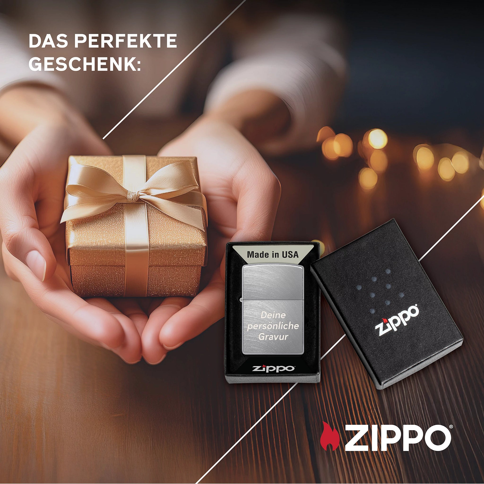 PL ZIPPO 24647 REG CHROME ARCH